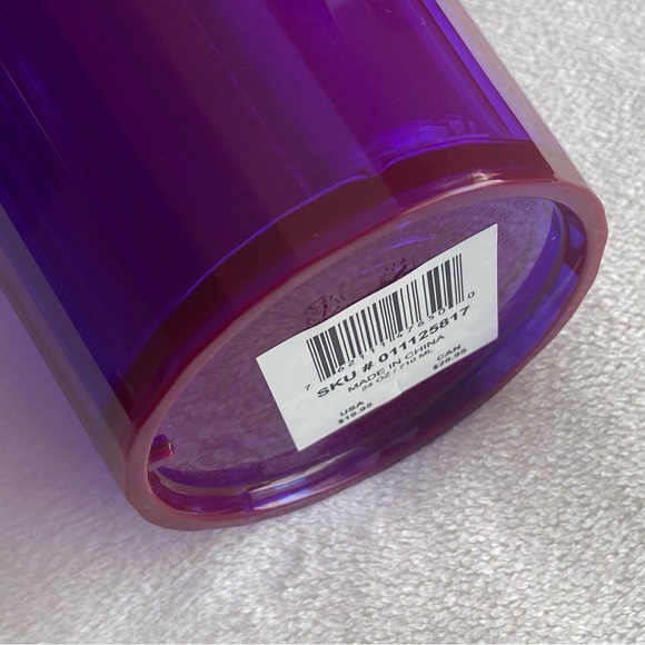 Starbucks Purple Dome Venti Tumbler 24oz Summer 2021 NWT - Picture 8 of 12